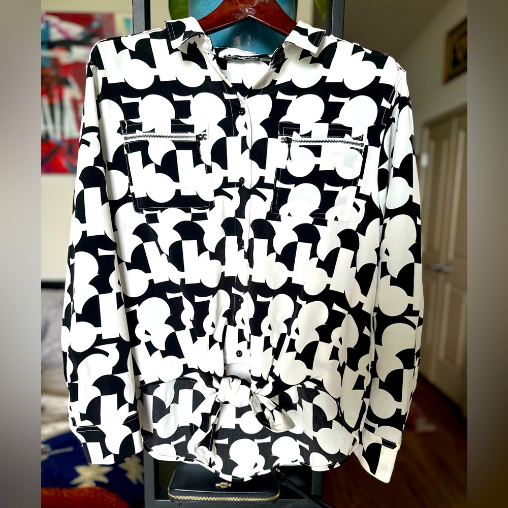 Karl Lagerfeld Logo blouse